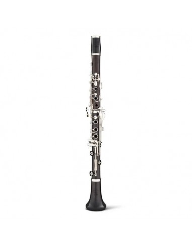 CLARINETE SIB BACKUN ALPHA PLUS GRANADILLA 17 LLAVES Y PILARES PLATA