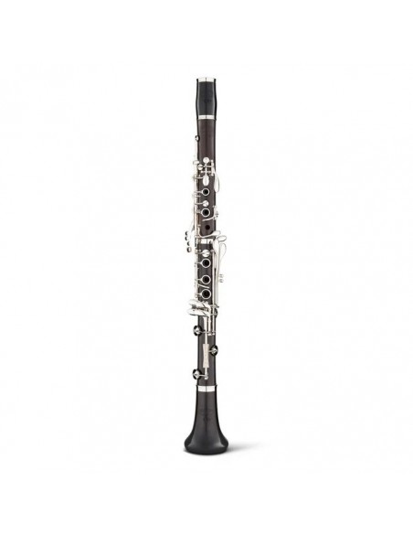 CLARINETE SIB BACKUN ALPHA PLUS GRANADILLA 17 LLAVES Y PILARES PLATA